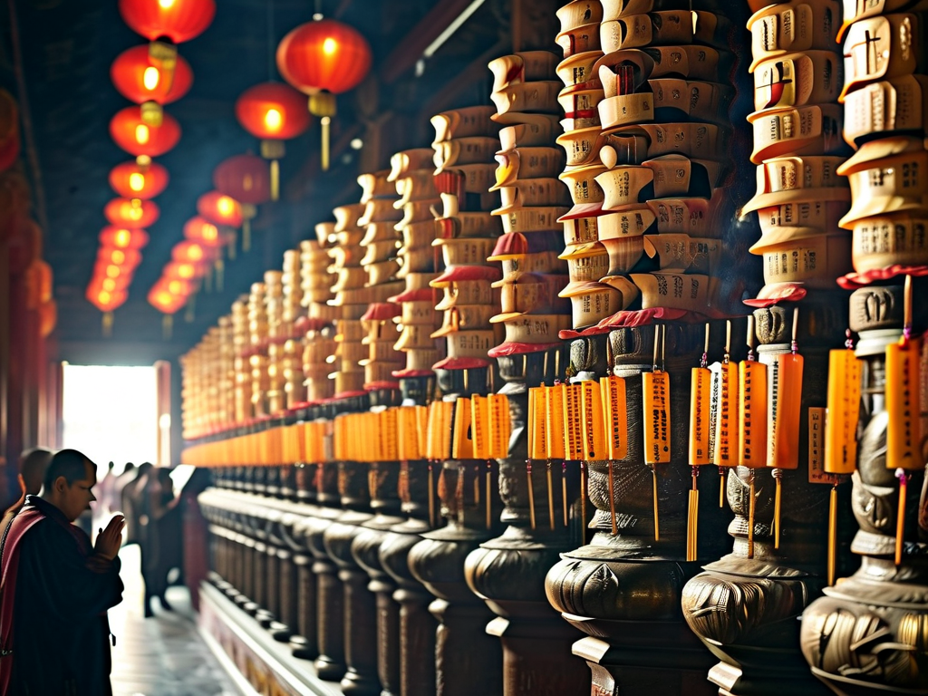 Trải Nghiệm Tâm Linh: Rút Thẻ Xăm Tại Điện Quan Âm Chùa Nghĩa Tịnh Cổ Tự