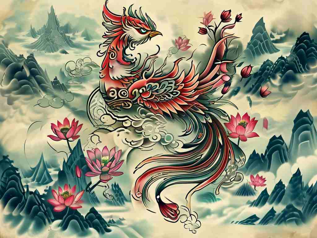 Hình Xăm Giấc Mộng Cát Tường Mang Ý Nghĩa Gì