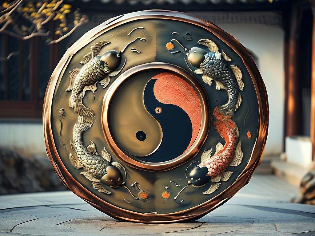 Gương Bát Quái Hình Tròn Và Ứng Dụng Trong Đời Sống