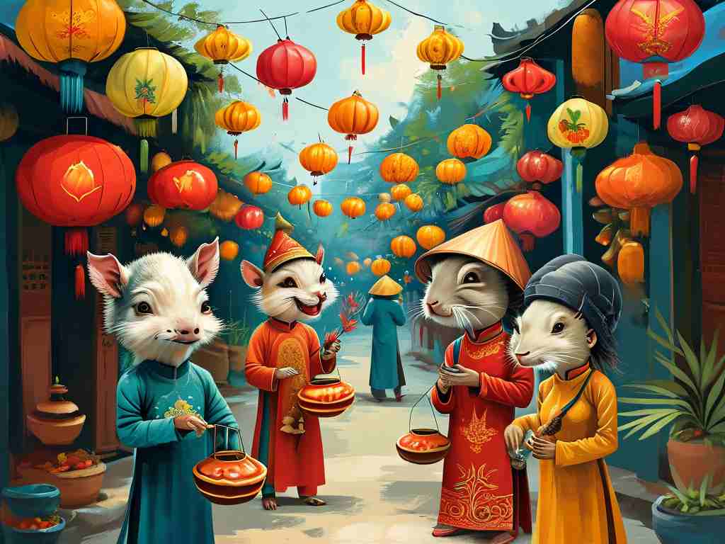 12 Con Giáp Trong Văn Hóa Lễ Hội Việt Nam