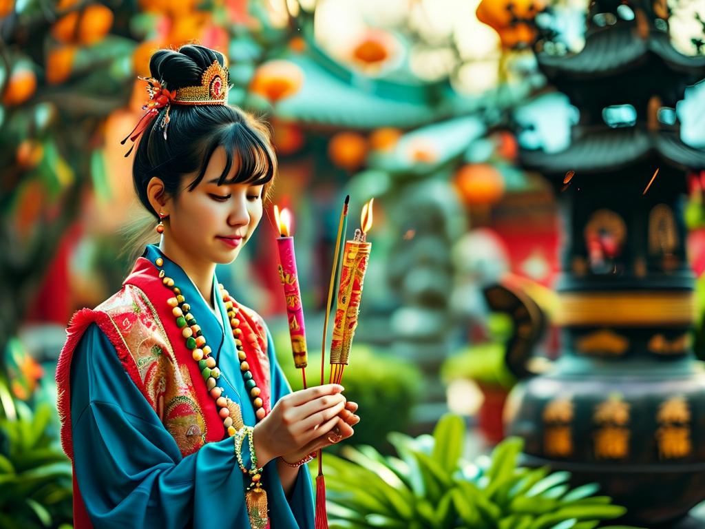 Khởi Đầu Năm Mới Với Nghi Lễ Cầu May Tốt Lành