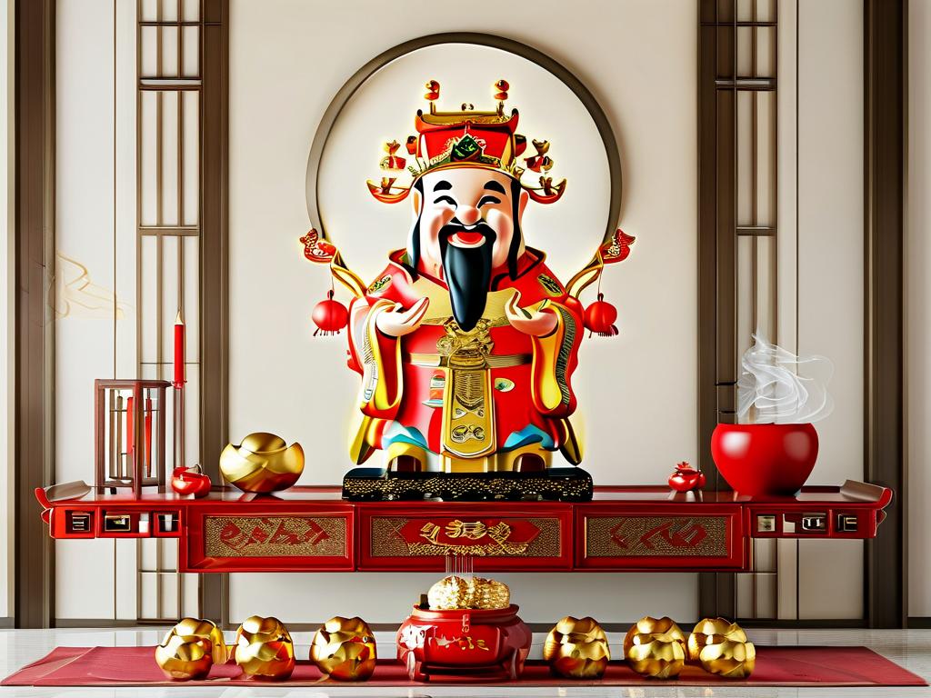 Bí Quyết Bài Trí Vị Trí Thần Tài Hiệu Quả