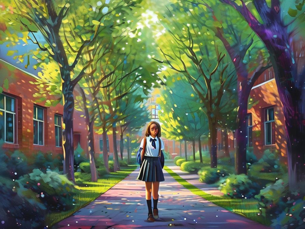 Giấc Mơ Kỳ Lạ Trong Hành Lang Trường Học Cũ