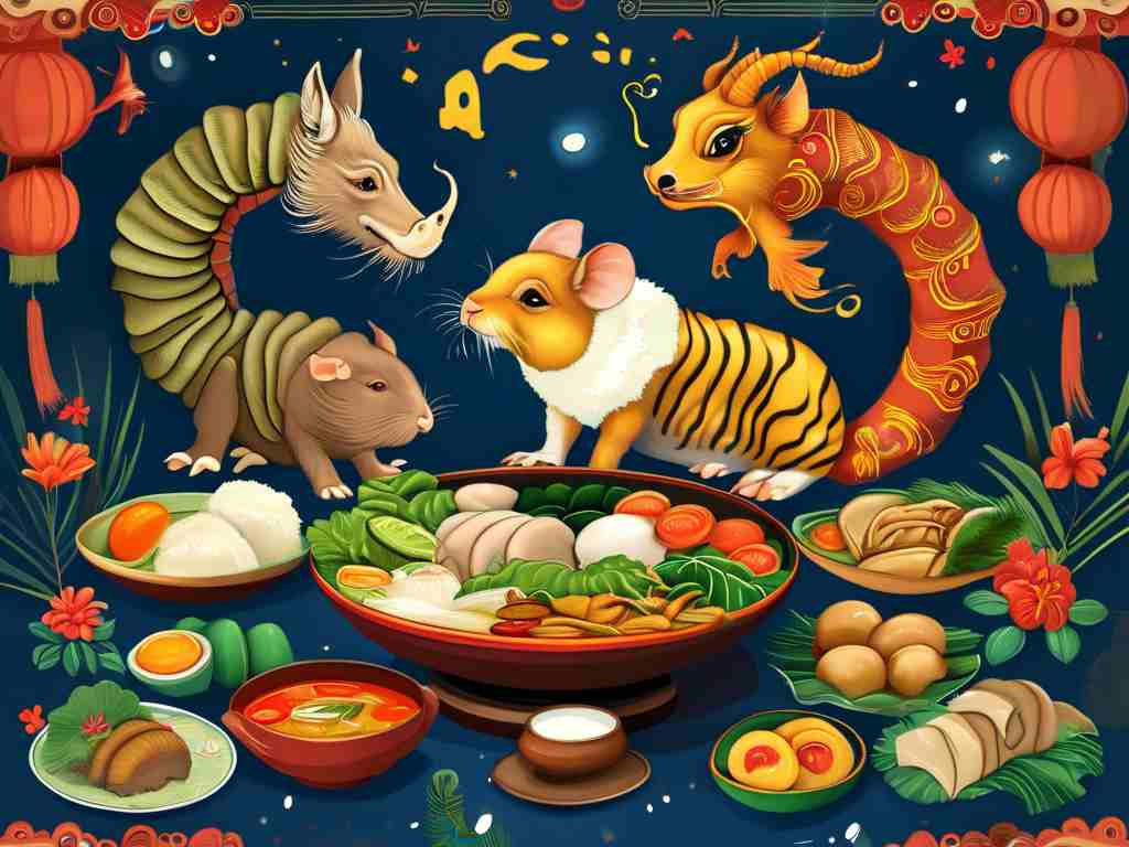 Mười Hai Con Giáp Và Ẩm Thực Truyền Thống Việt