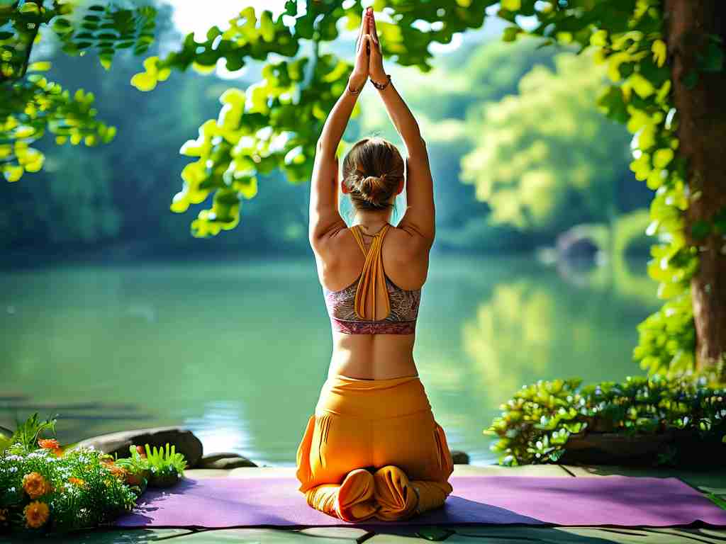 Động Tác Yoga Chiêu Tài Thu Hút May Mắn