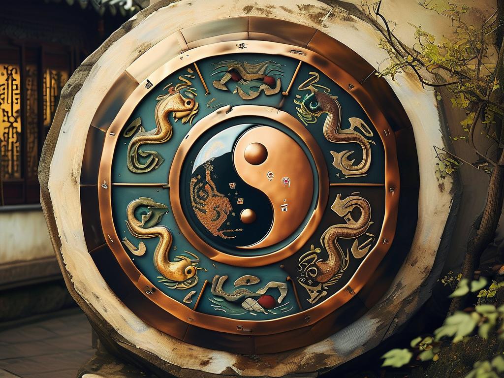Gương Bát Quái Tròn Và Vai Trò Trong Phong Thủy